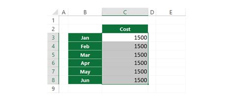 Excel Fill Row Shortcut 的图像结果