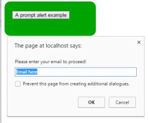 Image result for Prompt Alert JavaScript