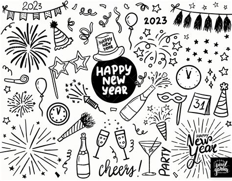 Flirty Happy New Year Clip Art