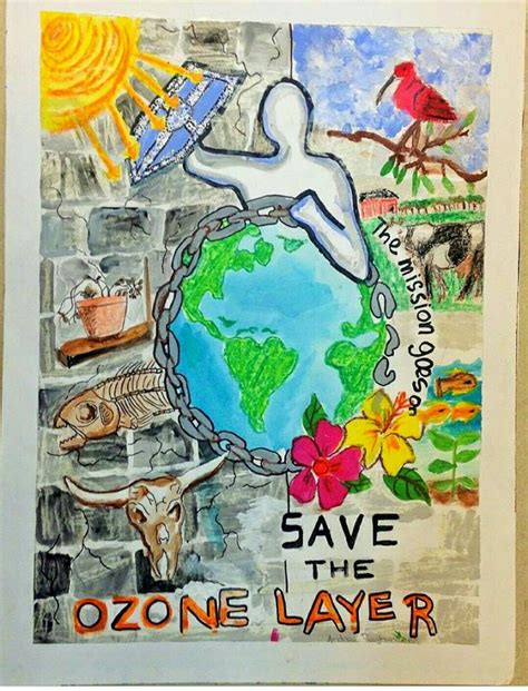 Image result for Protection of Ozone Layer Poster