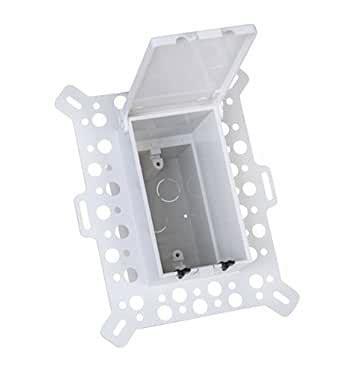 Arlington DBVM1W-1 Electrical Box with Weatherproof Cover for Textured ...