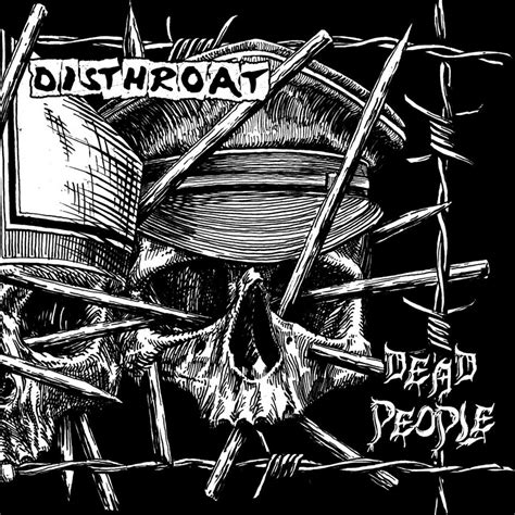 DISTHROAT / DEAD PEOPLE - Split (LP - Red Vinyl) - Limited 200 copies ...