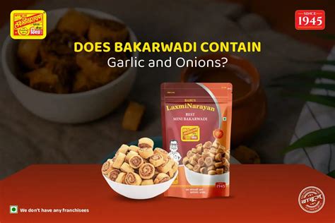 Does Bakarwadi Contain Garlic and Onions?– Babus Laxminarayan Best Chiwda