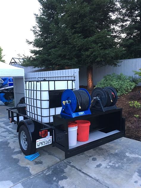 Power Washing Trailer Setup 的图像结果