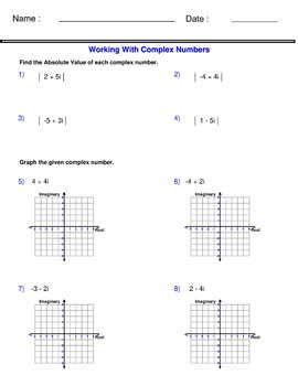 Image result for Complex Algebra Worksheets