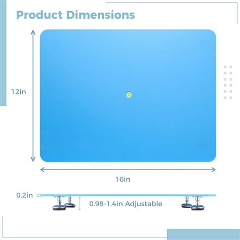 LUMINFLY Adjustable Resin Leveling Table, With Silicone Mat India | Ubuy