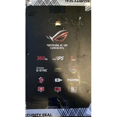 ASUS ROG SWIFT 360Hz 24.5 Fast IPS 1ms Gaming India | Ubuy