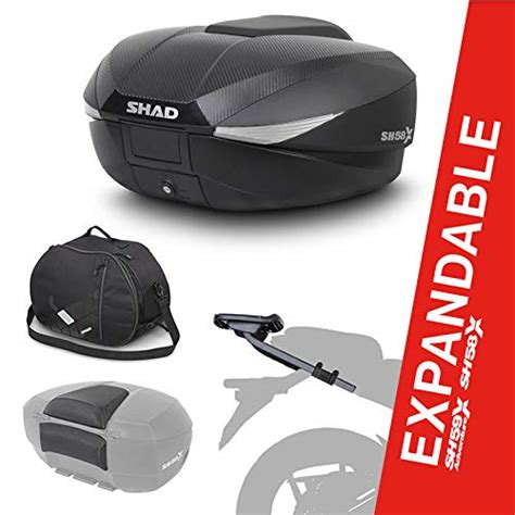 Buy SHAD BMW G 310 GS Top Box Set inc. BMW G 310 GS Top Box Fitting Kit ...