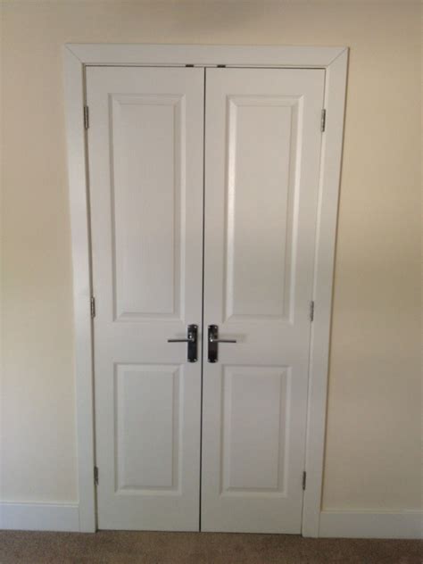 Double Swing Out Closet Doors | Double doors interior, Louvered ...