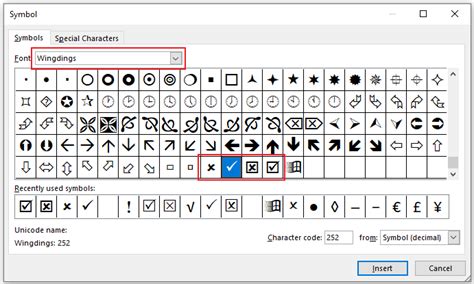 Image result for Check Mark Character Code Excel