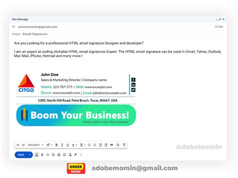 Image result for Email Signature HTML