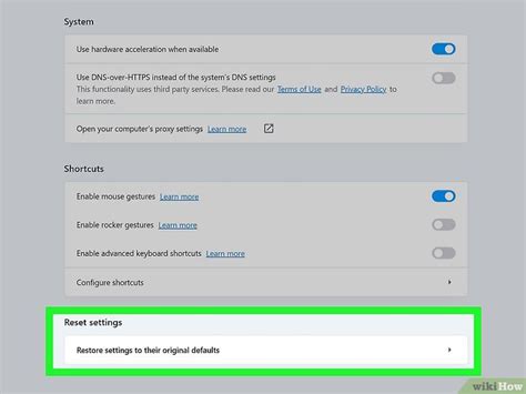 How to Reset Browser Settings 的图像结果