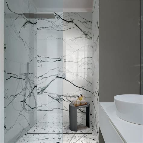 Carrelage sol / mur effet marbre zebre Rimini l.60 x L.120 cm CERIM ...