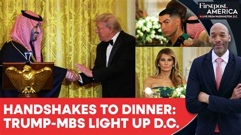 From Hand-Grabs to Posh and Pomp: Lighter Moments Drive Trump-MBS Meet ...