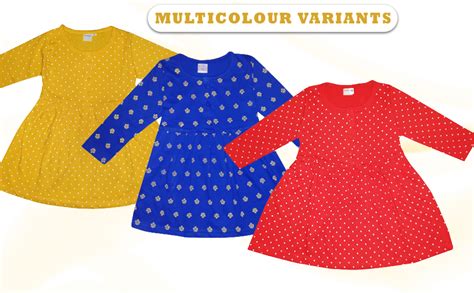 Buy BUTUNU Printed Baby Kids Girls Infant Cotton Front Open Full Long ...