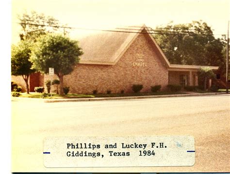 Phillips & Luckey Funeral Home Giddings, Texas - a photo on Flickriver
