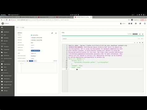 AAC - Ansible Tower Run Commands