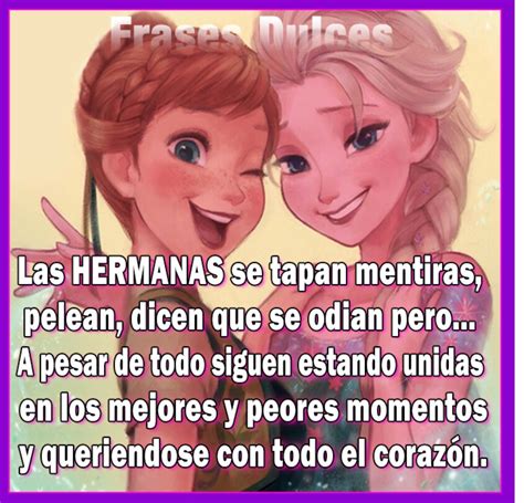 Amor de hermanas... | Frases de hermanas, Frases sabias, Amor de hermana