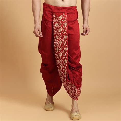 Men Embroidered Dhoti