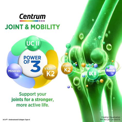 Centrum Joint & Mobility Adults 18+ Capsule 10's | Uses, Side Effects ...