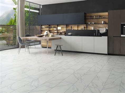 Flooring :: Vinyl Flooring :: Stone Collection :: White Marble 5mm LVT ...