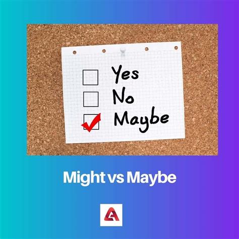 Might vs Maybe: Difference and Comparison