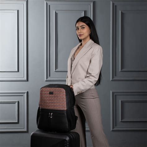 Jet Black Office Backpack