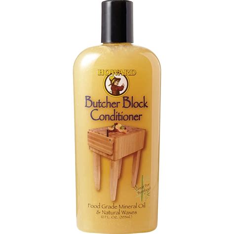 Howard 12 Oz. Butcher Block Conditioner | Elitsac, Inc.
