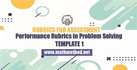 Image result for Rubrics for Solving Math Problems