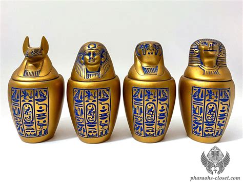 Egyptian canopic jars ancient items – Artofit