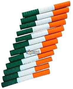 Buy Toyshine Tri Color, Criss-Cross Pattern Non-Slip Rubber Bat Grip ...