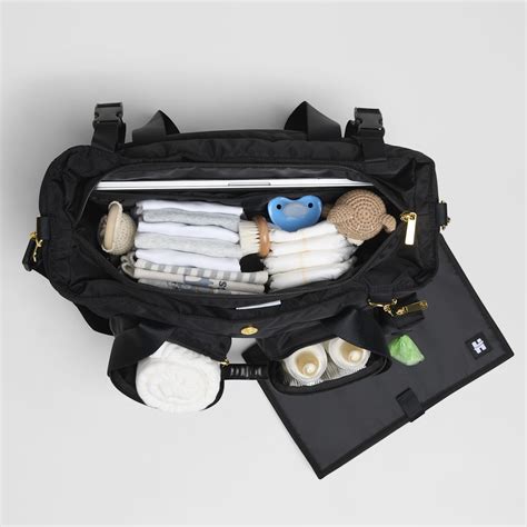 Huggies Evening Carryall Tote Diaper Bag - Black | Babylist Shop