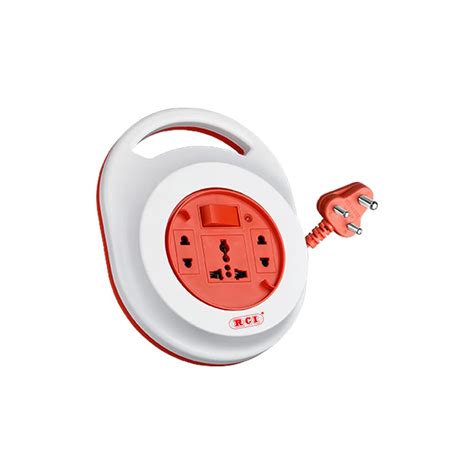 Buy RCI Glaze 6A Flex Box 3pin 4metre with Indicator, and Handle| 6 Amp ...