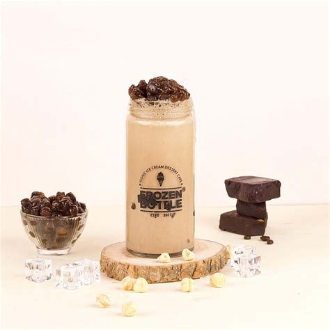 Choco Hazelnut Bubble Tea | Frozen Bottle | Order Now!