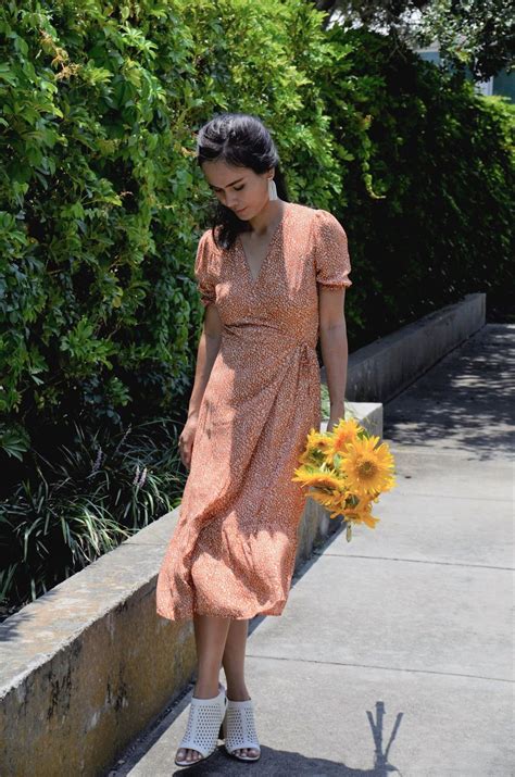 Summer Wrap Dresses/wrap Dresses/women Dresses/ Wrap Dress/ Summer ...