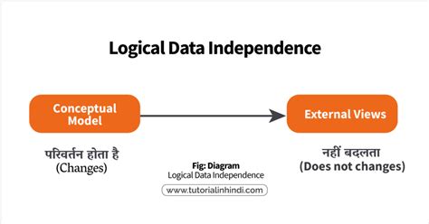 Data independence in DBMS in Hindi (इसके प्रकार और लाभ) - Tutorial in Hindi