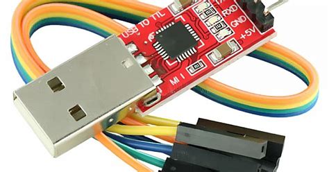 CP2102 USB to TTL Module - UART Serial STC Downloader with Wires