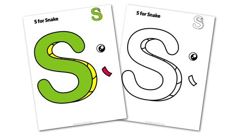 Letter S Craft Printable - Google Calendar Alternatives