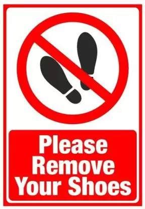 Pushp COMBO OF 1 DO NOT WASTE WATER, 1 NO SPITTING, 1 PLEASE REMOVE ...