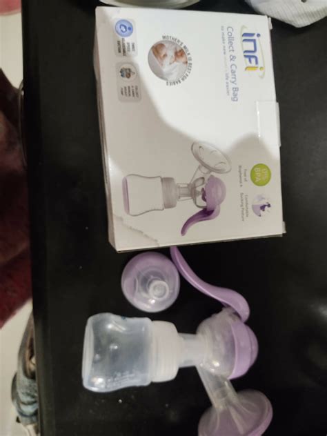 INFI Manual Breast Pump + MEE MEE nipple shield (Combo of 2) | PyaraBaby