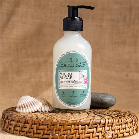 Buy Micro Algae Body Wash Online | The Bare Bar – THE BARE BAR