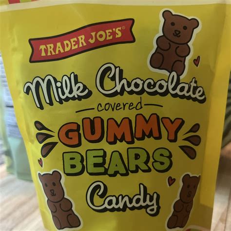Vegetarian? Trader Joe's Milk Chocolate Covered Gummy Bears Candy ...