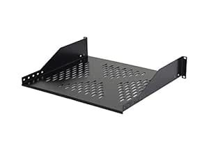 2U Universal Server Shelf Vented Rack Mount Cantilever Shelf 16" Deep ...