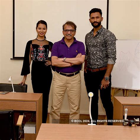 Dr Sandesh Mayekar during the launch of his dental implant centre in ...