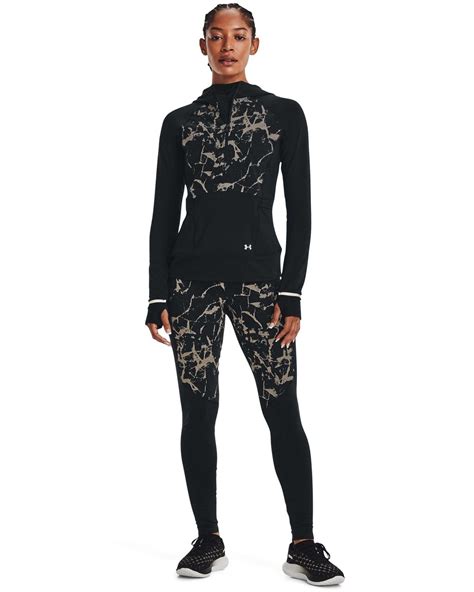 UA OutRun the Cold Hooded Half Zip