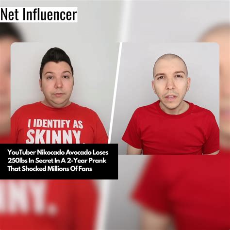 YouTuber Nikocado Avocado Loses 250lbs In Secret In A 2-Year Prank That Shocked Millions Of Fans