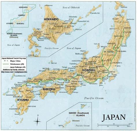 Large Map of Japan 的图像结果