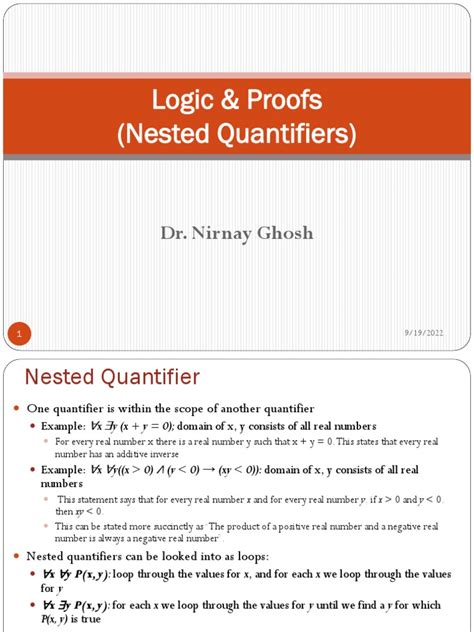 Image result for Nested Qiantifiers