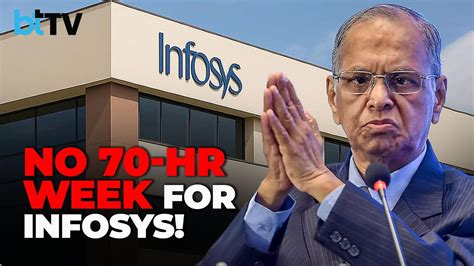 Infosys Warns Against Long Hours | Founder Narayana Murthy's 70-Hour ...