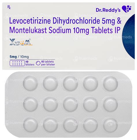 Xyzal M Tablet 15: Uses, Side Effects, Price & Substitutes